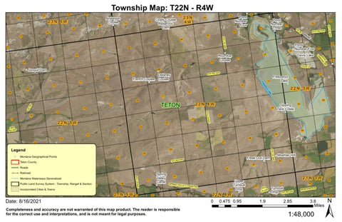 Super See Services T22N R9W Arsenic Mountain digital map