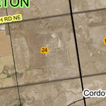 Super See Services T23N R1W Robbie Dam digital map