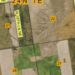 Super See Services T23N R2E Lake Creek Flat digital map