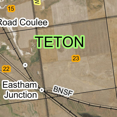Super See Services T23N R2W Beck Cemetary digital map