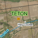 Super See Services T23N R6W Wolf Coulee digital map