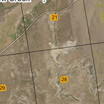 Super See Services T23N R6W Wolf Coulee digital map