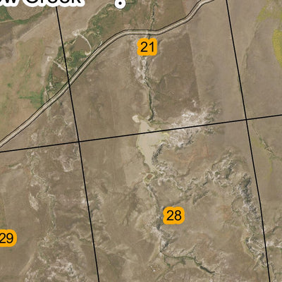 Super See Services T23N R6W Wolf Coulee digital map