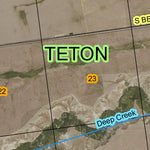 Super See Services T23N R7W North Coulee digital map