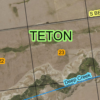 Super See Services T23N R7W North Coulee digital map