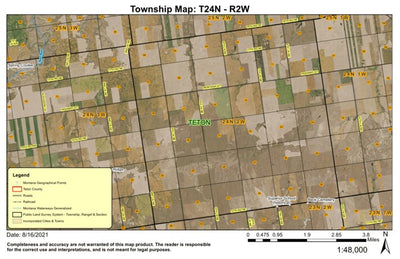 Super See Services T23N R8W Battle Creek digital map