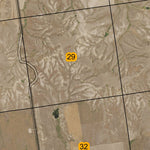 Super See Services T24N R1E East Frontage Road digital map
