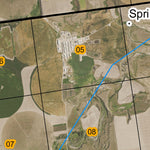 Super See Services T24N R1W Dutton digital map