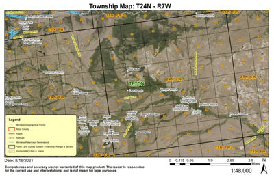 Super See Services T24N R2E Diamond Valley digital map