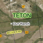 Super See Services T24N R2E Diamond Valley digital map