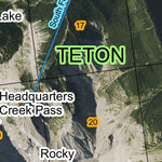 Super See Services T24N R8W Ear Mountain digital map