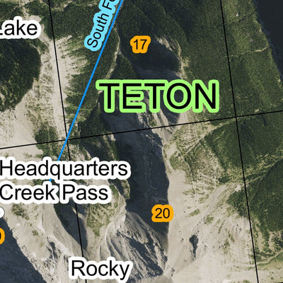 Super See Services T24N R8W Ear Mountain digital map