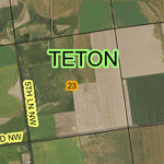 Super See Services T25N R10W Mount Lockhart digital map