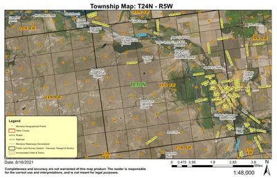 Super See Services T25N R1E Hunt Coulee digital map