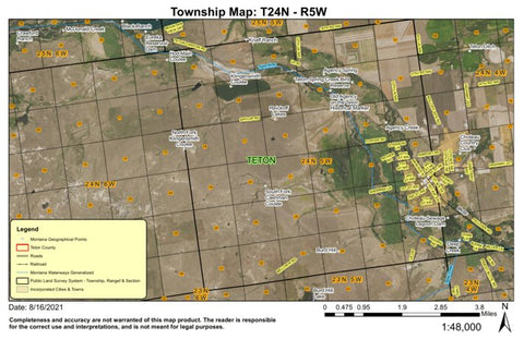 Super See Services T25N R1E Hunt Coulee digital map