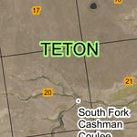 Super See Services T25N R1E Hunt Coulee digital map