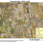 Super See Services T25N R2E Flat Coulee digital map