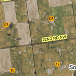 Super See Services T25N R2E Flat Coulee digital map