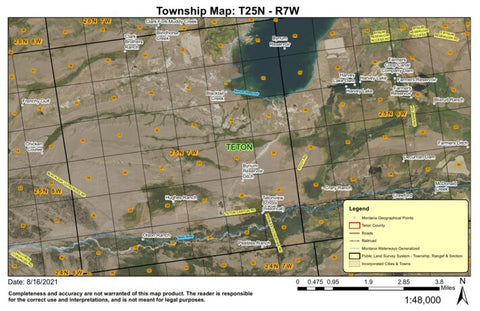 Super See Services T25N R5W Koyl digital map