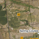 Super See Services T25N R9W Choteau Mountain digital map