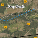 Super See Services T26N R3W Eyraud Lakes digital map