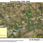 Super See Services T26N R4W Foster Creek digital map