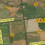Super See Services T26N R4W Foster Creek digital map