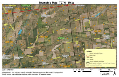 Super See Services T26N R9W Mount Frazier digital map