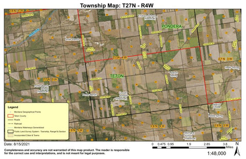 Super See Services T27N R10W Hurricane Mountain digital map