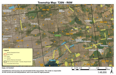 Super See Services T27N R4W Aldrich Spring digital map