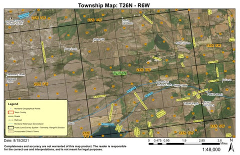 Super See Services T27N R4W Aldrich Spring digital map