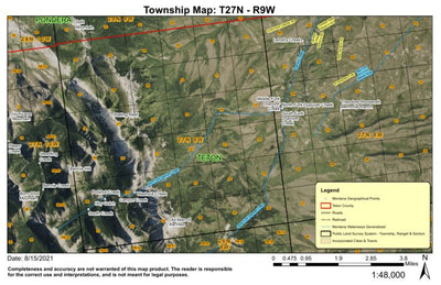 Super See Services T27N R5W Smith Ranch digital map