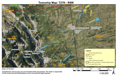 Super See Services T27N R5W Smith Ranch digital map