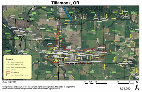 Super See Services Tillamook, Oregon digital map