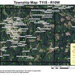 Super See Services Toledo T11S R10W Township Map digital map