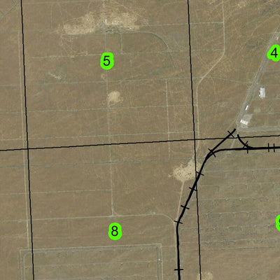 Super See Services Umatilla Chemical Depot T4N R27E Township Map digital map