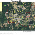 Super See Services Vernonia, Oregon digital map