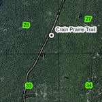 Super See Services Waldo Lake T21S R6E Township Map digital map