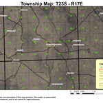Super See Services Walker Butte T23S R17E South Township Map digital map