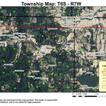 Super See Services Wallamina T6S R7W Township Map digital map