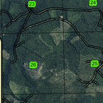 Super See Services Warm Springs Junction T5S R10E Township Map digital map