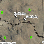 Super See Services Warm Springs Reservoir T23S R37E Township Map digital map