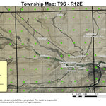 Super See Services Warm Springs T9S R12E Township Map digital map