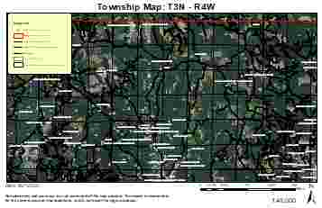 Super See Services Washington County, Oregon 2018 Township Maps bundle