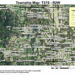 Super See Services West Medford T37S R2W Township Map digital map
