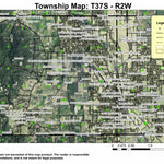 Super See Services West Medford T37S R2W Township Map digital map