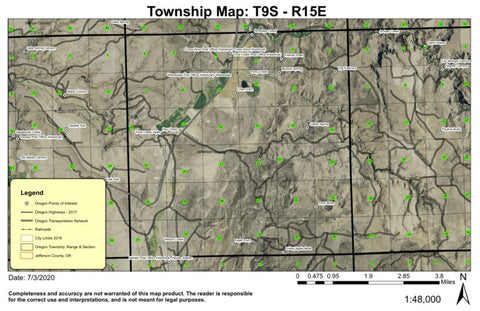 Super See Services Willowdale T9S R15E Township Map digital map