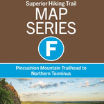Superior Hiking Trail Association Map Series F: Superior Hiking Trail bundle