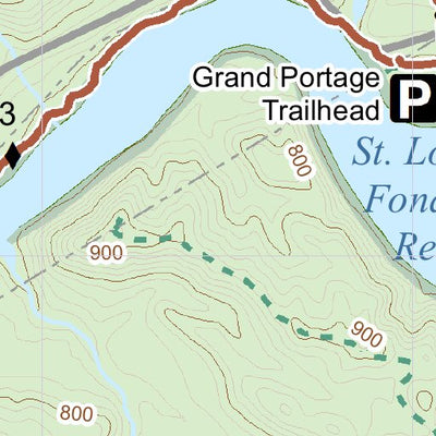 SHT Map A-2: Jay Cooke State Park Preview 3