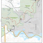 Superior Hiking Trail Association SHT Map A-3: Far West Duluth bundle exclusive